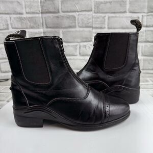 BaseEQ Women's Paddock Equestrian Women's Size 9 Riding Black